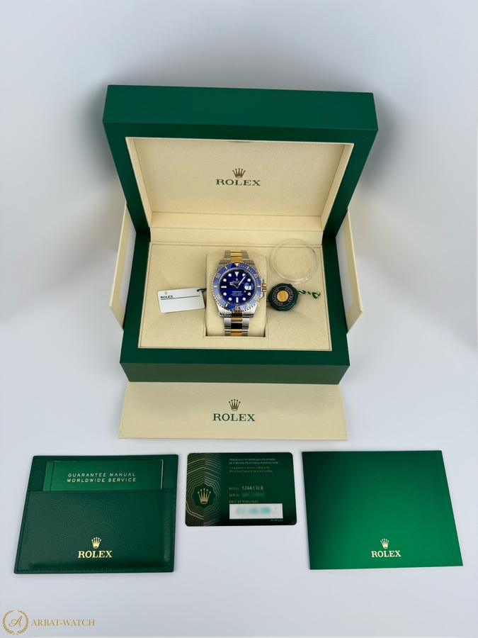 Rolex Submariner Date 41 mm 126613LB Bicolor Rolesor Blue