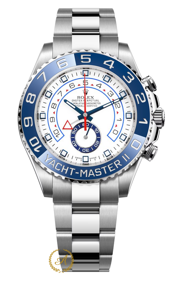 Rolex Yacht-Master II 44 мм Blued Hour Hands 116680
