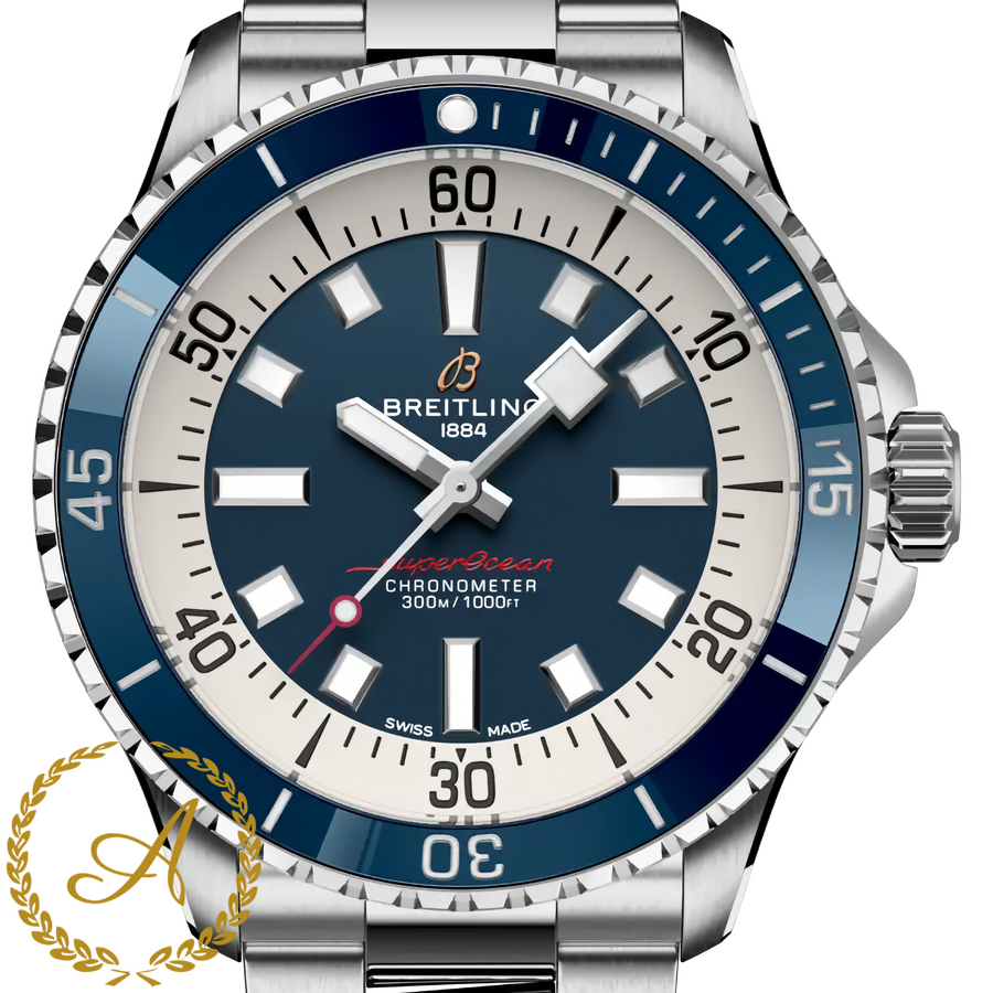 Breitling Superocean Automatic Blue Dial 42 mm A17375E71C1A1 - Швейцарские часы Breitling Superocean Automatic Blue Dial 42 mm A17375E71C1A1