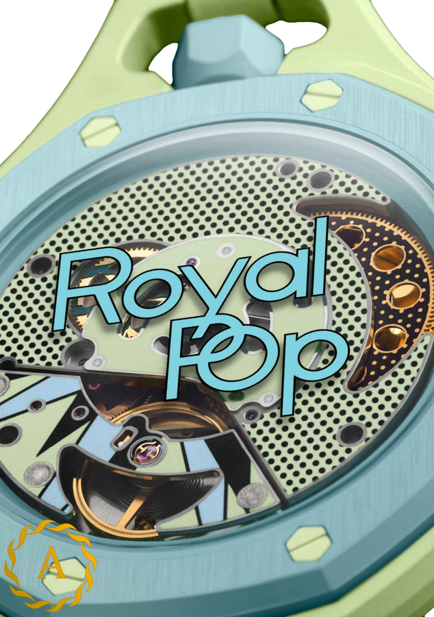 Audemars Piguet x Swatch Royal Pop «Blaue Acht» 40 mm Lime Green Dial SSX03L101N