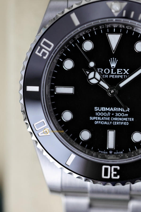 Rolex Submariner 41 mm Oystersteel Black Dial 124060