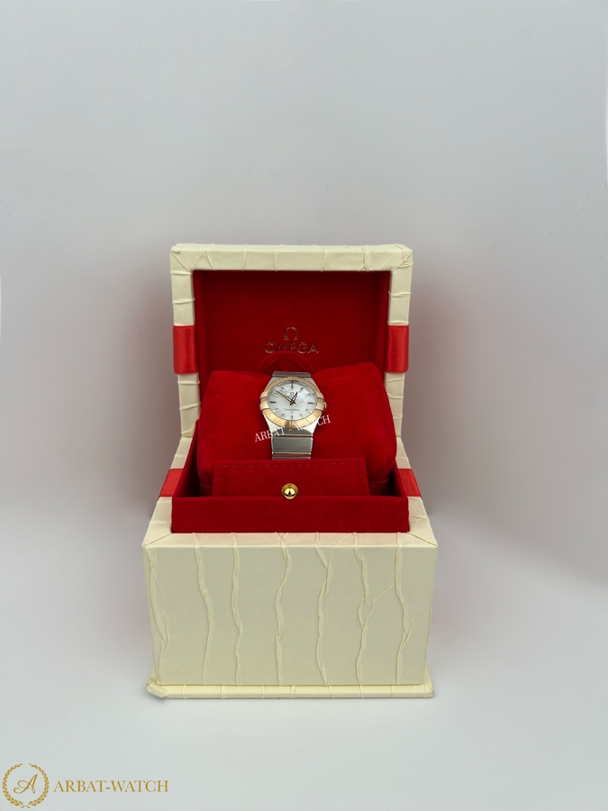 Omega Constellation Quartz Steel/Rose Gold 27 mm