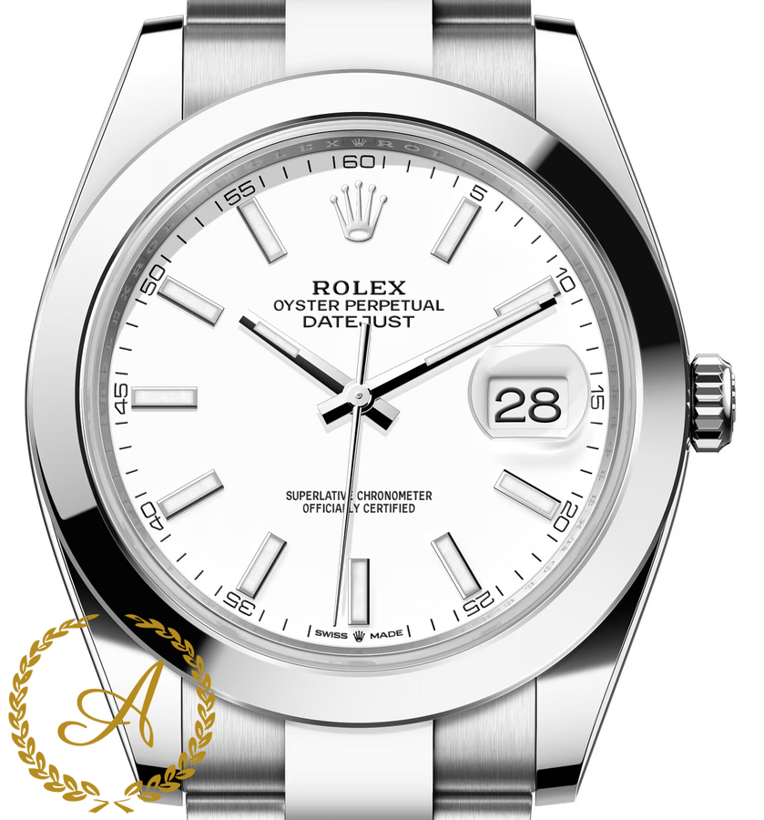 Rolex Datejust 41 mm 126300 White Dial