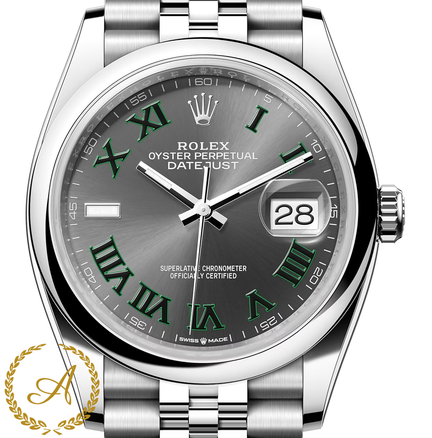 Rolex Datejust 36 mm 126200 Wimbledon Jubilee