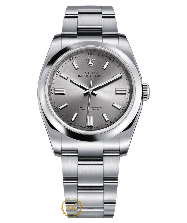 Rolex Oyster Perpetual 36 mm 116000 Silver Dial