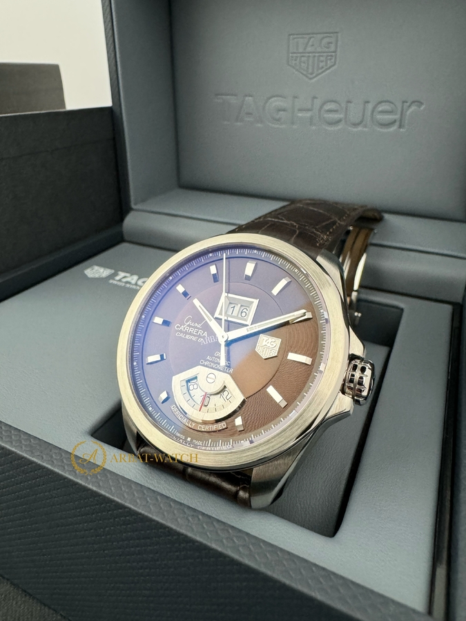 TAG Heuer Grand Carrera Grand-Date GMT 42,5 mm - Швейцарские часы TAG Heuer Grand Carrera Grand-Date GMT 42,5 mm