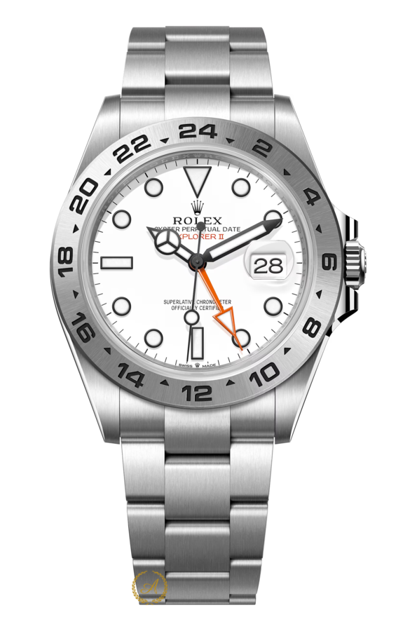 Rolex Explorer II 42 mm Oystersteel White Dial 226570 