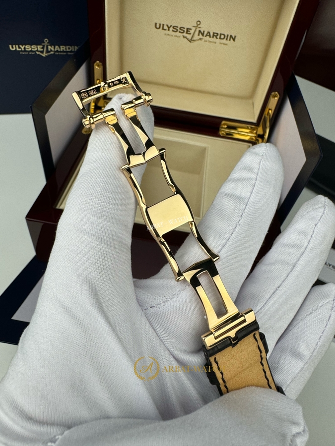 Ulysse Nardin Maxi Marine Chronometer Yellow Gold Black Dial 41 mm 266-66 - Швейцарские часы Ulysse Nardin Maxi Marine Chronometer Yellow Gold Black Dial 41 mm 266-66