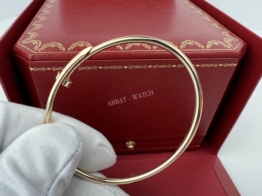 Браслет Cartier Juste Un Clou Rose Gold Small Model Size 17