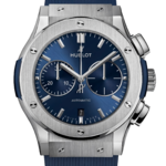 Hublot Classic Fusion Chronograph Titanium Blue 45 mm 521.NX.7170.RX