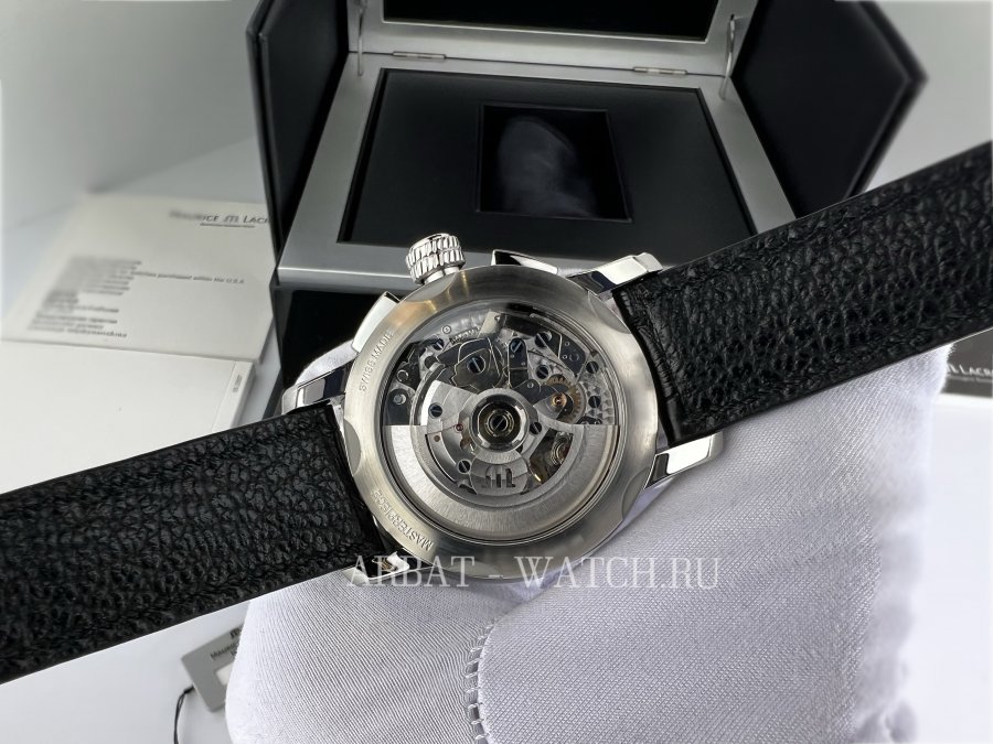 Maurice Lacroix Masterpiece 43 mm MP6348-SS001-12E - Швейцарские часы Maurice Lacroix Masterpiece 43 mm MP6348-SS001-12E