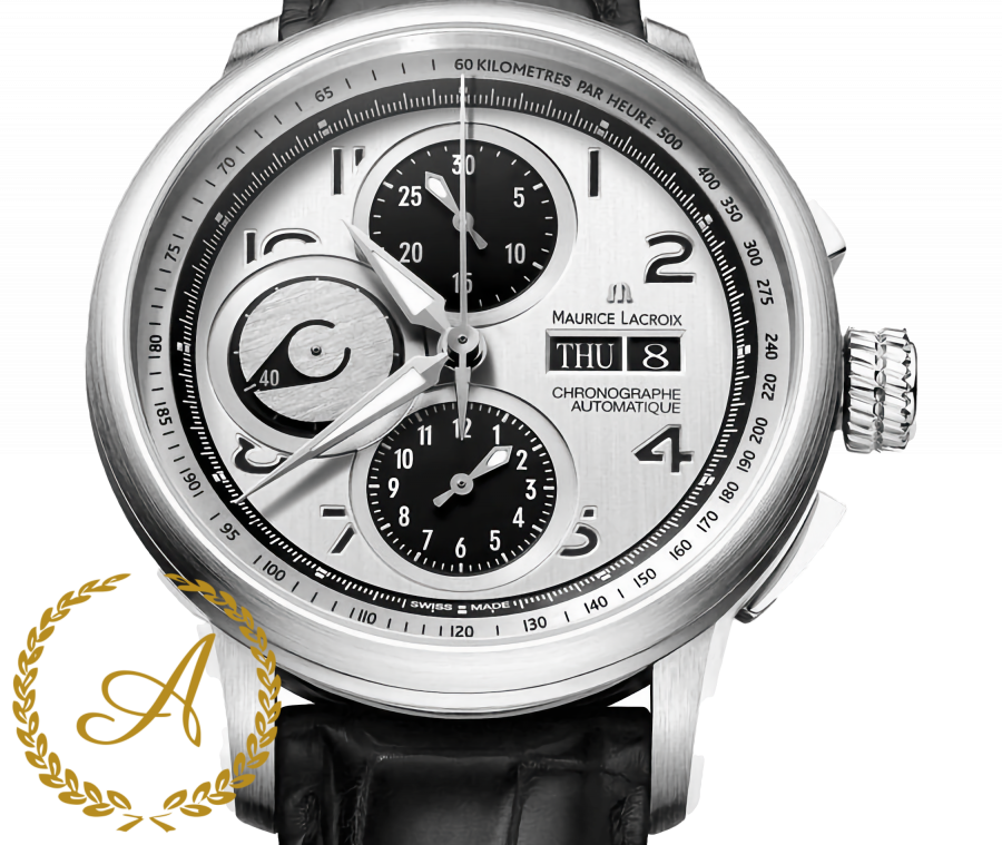 Maurice Lacroix Masterpiece 43 mm MP6348-SS001-12E - Швейцарские часы Maurice Lacroix Masterpiece 43 mm MP6348-SS001-12E