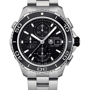 Tag Heuer Aquaracer Black Dial Chronograph 43 mm CAK2110.BA0833