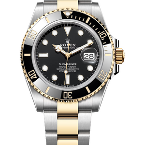 Rolex Submariner Date 41 mm Yellow Rolesor Black Dial 126613LN 