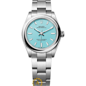 Rolex Oyster Perpetual «Tiffany» 31 mm Oystersteel Turquoise Blue Dial 277200 