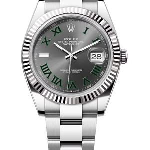 Rolex Datejust «Wimbledon» 41 mm White Rolesor Slate Dial 126334 