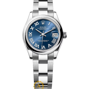Rolex Datejust 31 mm Oystersteel Bright Blue Dial 278240