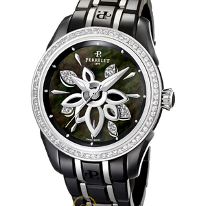Perrelet Diamond Flower Ceramic 40 mm A2040/B - Швейцарские часы Perrelet Diamond Flower Ceramic 40 mm A2040/B