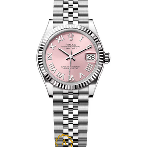Rolex Datejust 31 mm White Rolesor Pink Roman Dial 278274 Jubilee