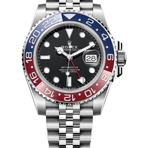 Часы Rolex GMT-Master II «Pepsi» 40 mm Oystersteel Black Dial 126710BLRO Jubilee