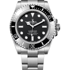 Rolex Submariner 41 mm Oystersteel Black Dial 124060