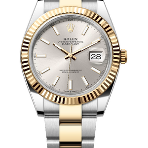 Rolex Datejust 41 mm 126333 Silver Dial Bicolor Yellow Rolesor - Швейцарские часы Rolex Datejust 41 mm 126333 Silver Dial Bicolor Yellow Rolesor