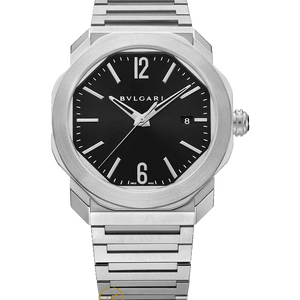 Bvlgari Octo Black Dial 40 mm - Швейцарские часы Bvlgari Octo Black Dial 40 mm