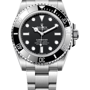 Rolex Submariner 41 mm Oystersteel Black Dial 124060