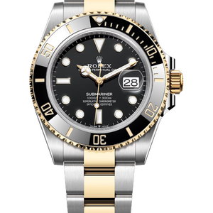 Rolex Submariner Date 41 mm Yellow Rolesor Black Dial 126613LN