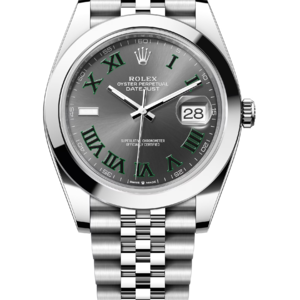 Rolex Datejust «Wimbledon» 41 mm Oystersteel Slate Dial 126300 Jubilee