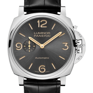 Panerai Luminor Due 3 Days Automatic Acciaio 45 mm Grey Dial 45 mm PAM00739 - Швейцарские часы Panerai Luminor Due 3 Days Automatic Acciaio 45 mm Grey Dial 45 mm PAM00739