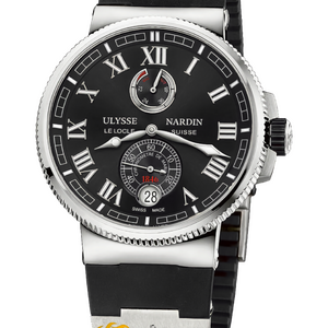 Ulysse Nardin Marine Chronometer Black Dial 43 mm 1183-126