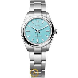 Rolex Oyster Perpetual «Tiffany» 31 mm Oystersteel Turquoise Blue Dial 277200 