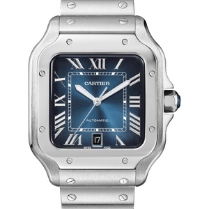 Cartier Santos De Cartier Large Automatic Blue Dial 47,5 x 39,8 mm WSSA0071