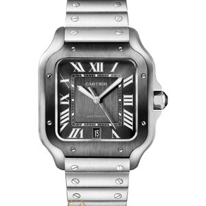 Cartier Santos De Cartier Large Automatic Grey Dial 47,5 x 39,8 mm WSSA0037