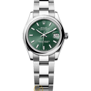 Rolex Datejust 31 mm Oystersteel Mint Green Dial 278240