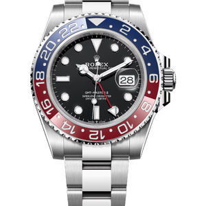 Rolex GMT-Master II «Pepsi» 40 mm Oystersteel Black Dial 126710BLRO