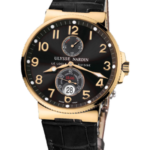Ulysse Nardin Maxi Marine Chronometer Yellow Gold Black Dial 41 mm 266-66 - Швейцарские часы Ulysse Nardin Maxi Marine Chronometer Yellow Gold Black Dial 41 mm 266-66