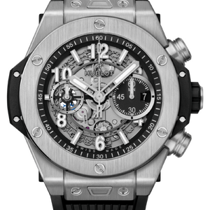 Hublot Big Bang Unico Titanium Black Skeleton Dial 44 mm 421.NX.1170.RX
