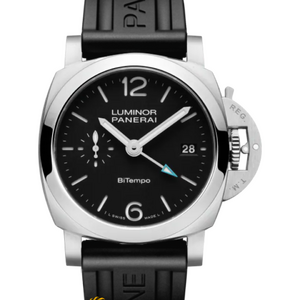 Panerai Luminor GMT 40 mm Stainless Steel Black Dial PAM01365