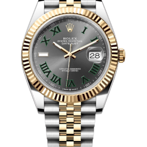 Rolex Datejust «Wimbledon» 41 mm Yellow Rolesor Slate Dial 126333 Jubilee