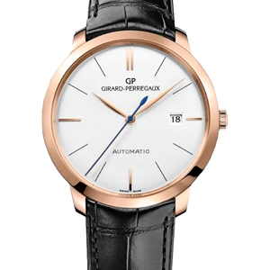 Girard Perregaux 1966 Automatic Silver Opal Dial Rose Gold 41 mm 49527