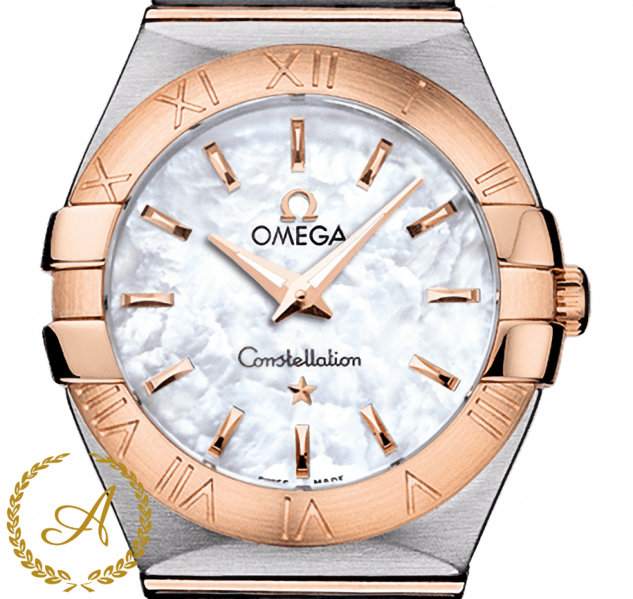 Omega Constellation Quartz Steel/Rose Gold 27 mm