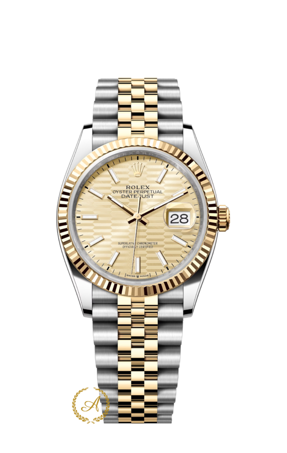 Rolex Datejust 36 mm 126233 Gold Decor Yellow Rolesor Jubilee - Швейцарские часы Rolex Datejust 36 mm 126233 Gold Decor Yellow Rolesor Jubilee