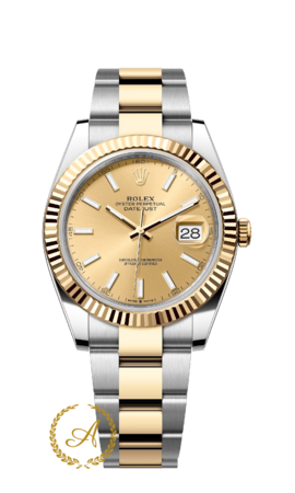 Новые Rolex Datejust 41 mm 126333 Champagne Bicolor Yellow Rolesor