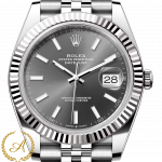 Rolex Datejust 41 mm 126334 White Rolesor Dark Rhodium Jubilee