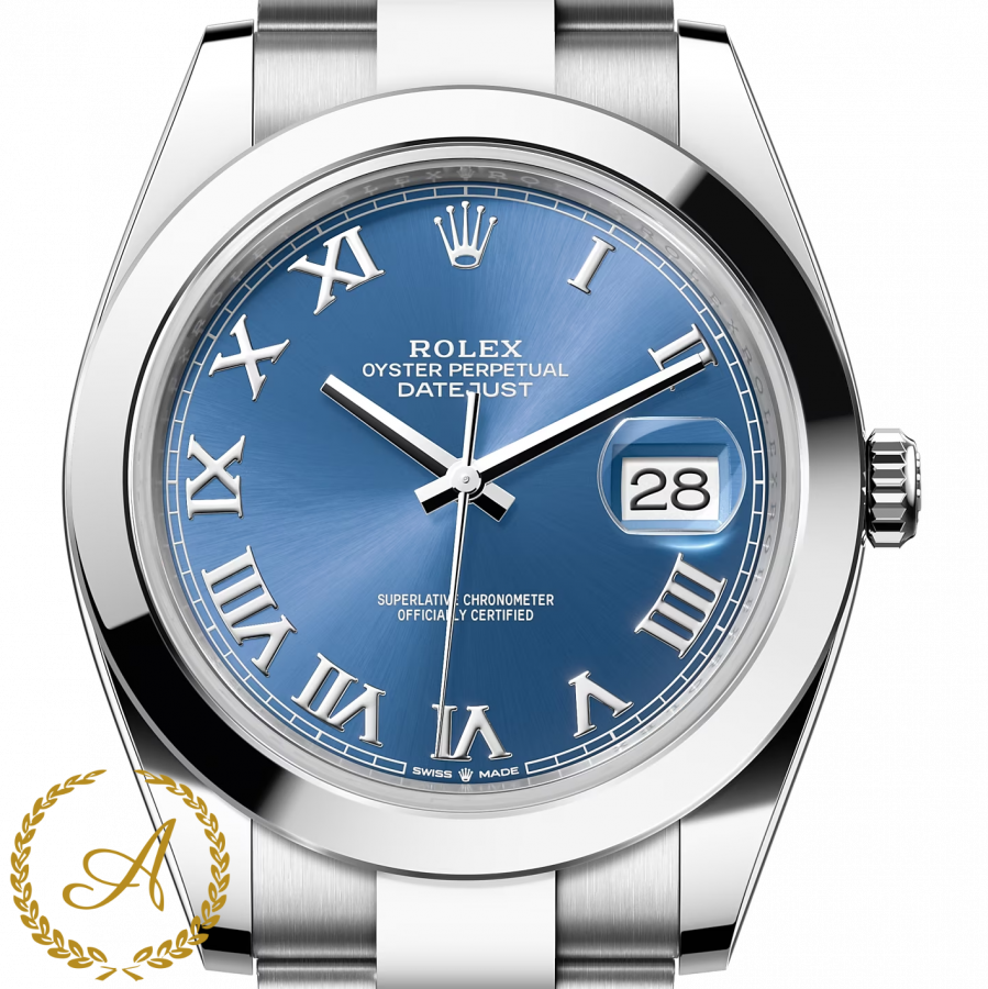 Rolex Datejust 41 mm Azzurro Dial 126300 - Швейцарские часы Rolex Datejust 41 mm Azzurro Dial 126300