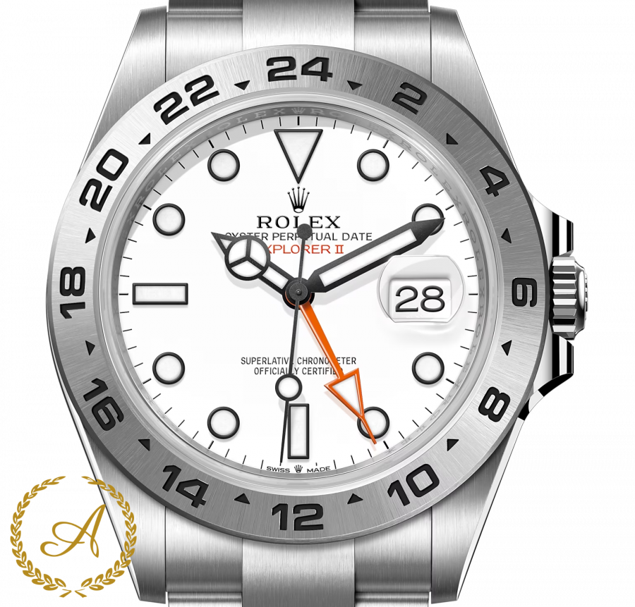 Rolex Explorer II 42 mm Oystersteel White Dial 226570 
