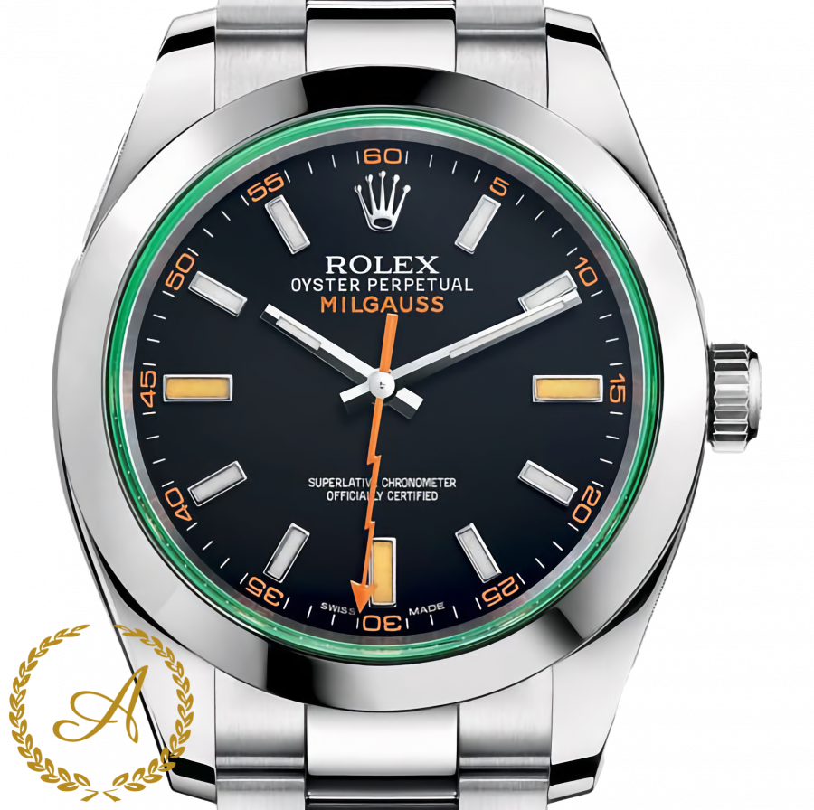 Rolex Milgauss 40 mm Oystersteel Black Dial 116400GV