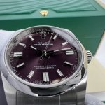 Rolex Oyster Perpetual 36 mm 116000 Red Grape Dial